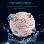 1.1 lbs Aquarium Ceramic Bio Filter Ball Sphere Fish Filter for Freshwater and Saltwater Koi Ponds Fish Tank Sump