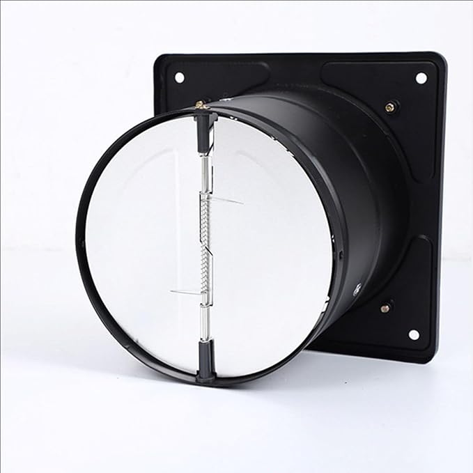 10 inch, High Speed Explosion-Proof Garage Ventilation Fan 6-10 Inch 220V Low Noise Metal Bathroom Exhaust Smoke Fan for Home Use, Greenhouse Easy to Store