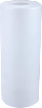 GoLucky Glass Cylinder Shade Accessory - Glass Lamp Fixture Shade Replacement - 1-5/8 Inch Fitter - 3.5"D x 5.5"H