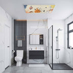 Fluorescent Light Covers for Ceiling Lights Boho Abstract Geometric Magnetic Light Filters 2 Pack 4x2 ft Cactus Cowboy Hat Ceiling Lights Cover for Classroom Office School Home Drop Lamp Decor