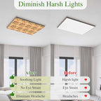 Tropical Plant Cactus Fluorescent Light Covers 2 Pack Western Cowboy Horse Sunset Desert Ethnic Magnetic Fluorescent Ceiling Lights Filters for Office Classroom Home Drop Ceiling 4x2 Feet