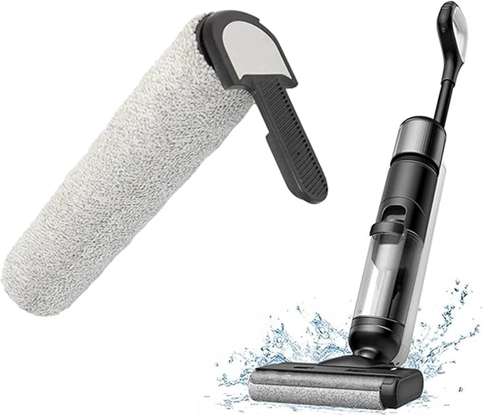 2PCS Main Roller Brush Compatible for Ultenic AC1 Elite Floor Scrubber Wet Dry Vacuum Cleaner Accessories