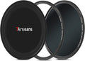 7artisans Nano Magnetic Filter UV Filter ND Light Reduction Filter/CPL Polarization Filter/GND Gradient Filter/Black Mist 1/4 Portrait Photography Filter Suitable for Lens(82mm ND1000)