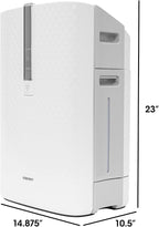 SHARP Air Purifier with Humidifier Combo – Covers up to 1,230 sqft in one hour, True HEPA Filter Air Purifier for Medium Rooms, Home Nursery, Dust, Smoke, Pollen - KC850U
