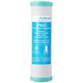 10"x2.5" Polypropylene and Carbon Block Compound Filter,5 Micron Water Filter Cartridge Replacement for Under Sink Water or RV Filter System,Highly Effective Reduces Sediment,Chlorine,Bad Taste&Odor
