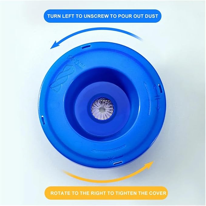 20-Piece Set Of Electric Drill Dust Covers, Protection Devices, Filters, Vacuum Cleaners, Household, Power Tools(Blue)