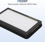 Tesla Model 3/Y HEPA Cabin Air Filter 2 Pack - PM2.5 Activated Carbon Replacement for Model 3 Model Y (2016-2025) H13 True HEPA