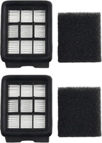 wet dry vacuum cleaner, Compatible For Redkey W12 Floor Scrubber Vacuum Replacement Spare Parts Accessorie HEPA Filter,for home and floor(2pcs)