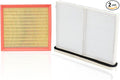 Cabin & Engine Air Filter Fit for 2024 2025 2026 Mazda CX-90; 2025 2026 CX-70 Activated Carbon Cabin Filter Replacement KR9P61J6X PXFV133A0 Car Accessories