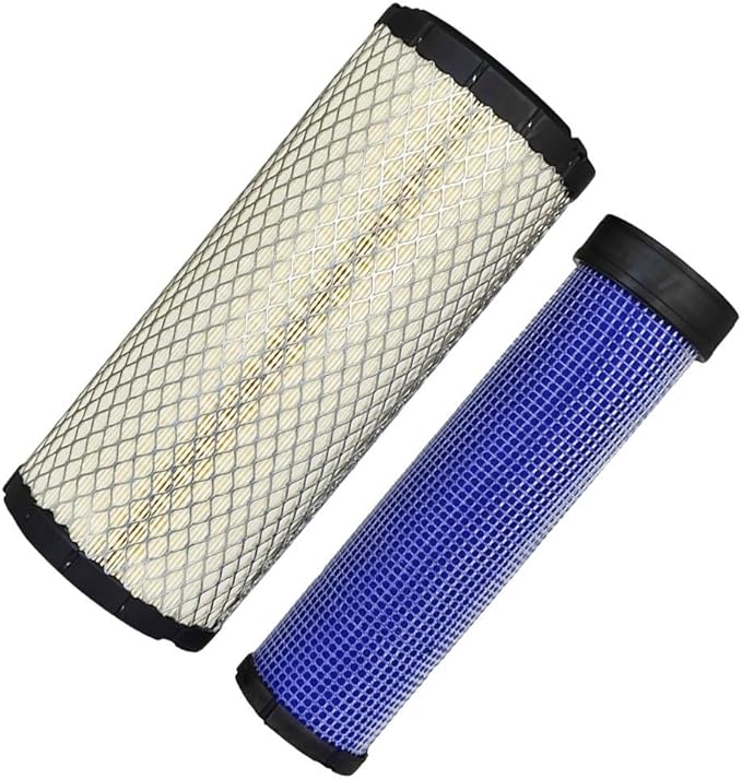 for Kubota Air Filter Kit Tractors Replacement High Efficiency Multi Layer Fits M4700 M4800 M4900 M5400 M5700 MX4700 MX4800 OEM Standard Long Life Dustproof Waterproof Farm Equipment