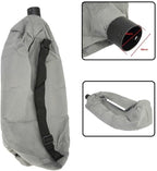 Wall Grinder Vacuum Bag for Dust- Self-Priming Sandpaper Machine, Dust Collector Replacement Part for Renovation Tools, Grey(2PCS)
