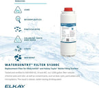 Elkay Genuine WaterSentry 51300C Lead + Microplastics NSF/ANSI Certified Filter (12-Pack)(Bottle Fillers)