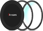 7artisans Nano Magnetic Filter UV Filter ND Light Reduction Filter/CPL Polarization Filter/GND Gradient Filter/Black Mist 1/4 Portrait Photography Filter Suitable for Lens(67mm MRCUV)