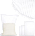 Shappy 15 Pcs 3 Sizes Aquarium Filter Mesh Bags 150 Micrometer Fine Filter Fish Tank Media Bags with Zipper for Activated Carbon Biospheres Ceramic Rings, 4 x 6 Inch, 7.9 x 6 Inch, 7.9 x 11.8 Inch