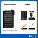 Compatible with Tesla Model 3 Model Y 2016-2025 Highland Juniper Premium HEPA Cabin Air Filter Activated Carbon 5-Layer Replacement Filter Kit - Includes Tools & Installation Guide (2 Pack)