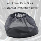 Motorcycle Waterproof Air Filter Rain Sock Dustproof Protective Cover Air Filter Cleaner Kits Fit for Harley Dyna Sportster Touring Softail.