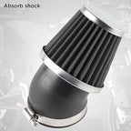Evermotor 45mm 46mm 47mm Air Filter Carburetor Cleaner Fit in Motorcycle Honda Yamaha Kawasaki Suzik for 50cc 70cc 90cc 110cc 125cc 150cc Mini Bike,Dirt Bike,GY6
