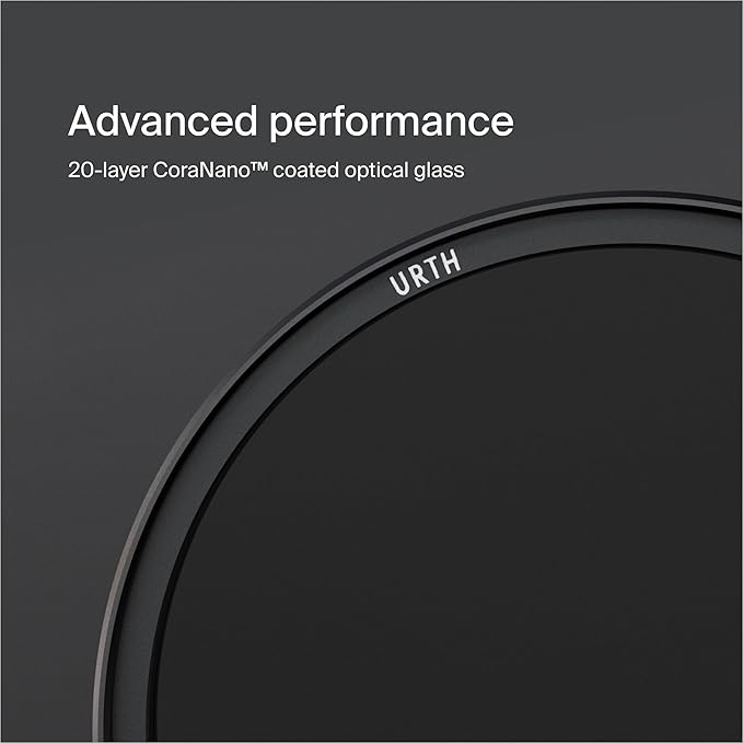 Urth 72mm Magnetic Ethereal White Mist ⅛ Diffusion Lens Filter (Plus) — Cinematic Effect, 20-Layer Nano-Coated Light Dispersing Particles