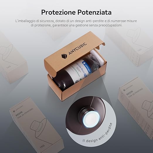 ANYCUBIC ABS-Like Resin Pro 2, Upgraded 8K 3D Printer Resin with Enhanced Strength and Toughness, High Precision, Low Odor, Wide Compatibility for All LCD 3D Printers (Clear Yellow, 1kg)