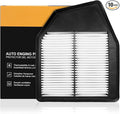 Engine Air Filter 17220-R40-A00 Compatible with Honda Models - Accord 2008 2009 2010 2011 2012,XGA10467,AF1347, A3164C,Crosstour 2012 2013 2014 2015 - L4 2.4L - Replace# 17220-R40-A00