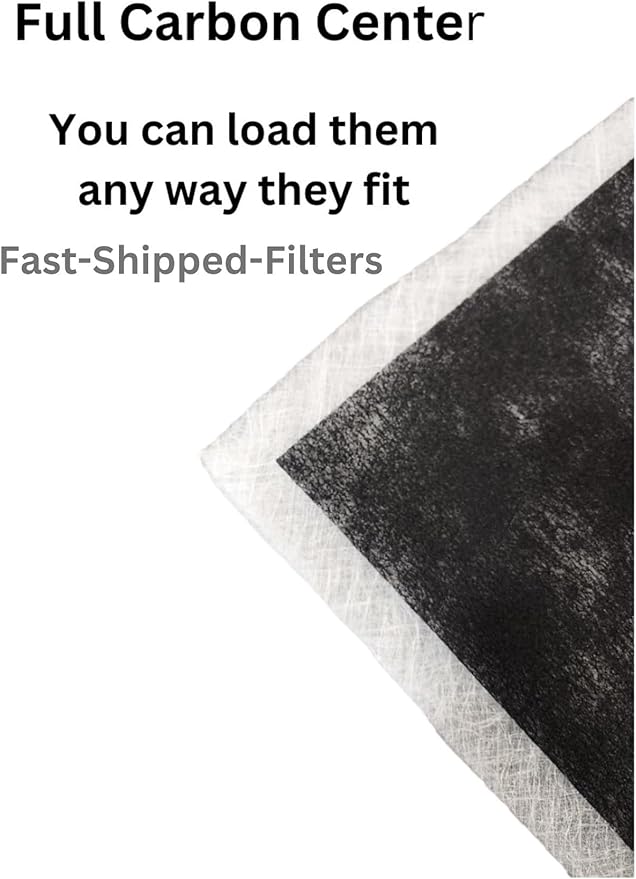 Fast-Shipped-Filters 3 Pack 16x20 Replacement Filter Pads Compatible with MicroPower Guard Air Cleaner 16x20 Refill White