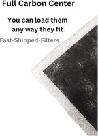 Fast-Shipped-Filters 10 Pack 16x25 Replacement Filter Pads Designed to Fit MicroPower Guard One Hour Air Cleaner Refill White