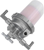 Fuel Filter 4 Pipe System 129100-55621 For Yanmar PC30/35 40/45 50/55 4TNE88-RAG2 With Oil-Water Separation Paper Silver 1 Pack