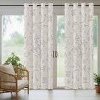 Abstract Airline Route Waterproof Outdoor Curtains for Patio, Windproof Weatherproof Curtains with Weighted Hem, Vintage Aircraft Arrows Light Filtering Privacy Drapes for Porch 54"x 84"