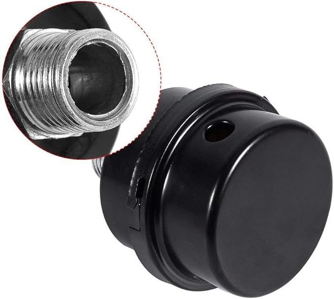 2PCS Metal Intake Filter Sound Muffler - Air Compressor Silencer (1/2"PT 20mm)