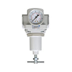 PneumaticPlus SAR Series T-Handle Compressed Air Pressure Regulator (1" NPT)