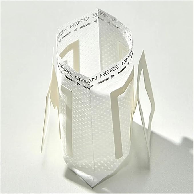 50/100 Pcs Coffee Filter Bags Disposable Drip Coffee Paper Pack Portable Hanging Ear Espresso Coffee Accessories Tea Tool(50pcs)