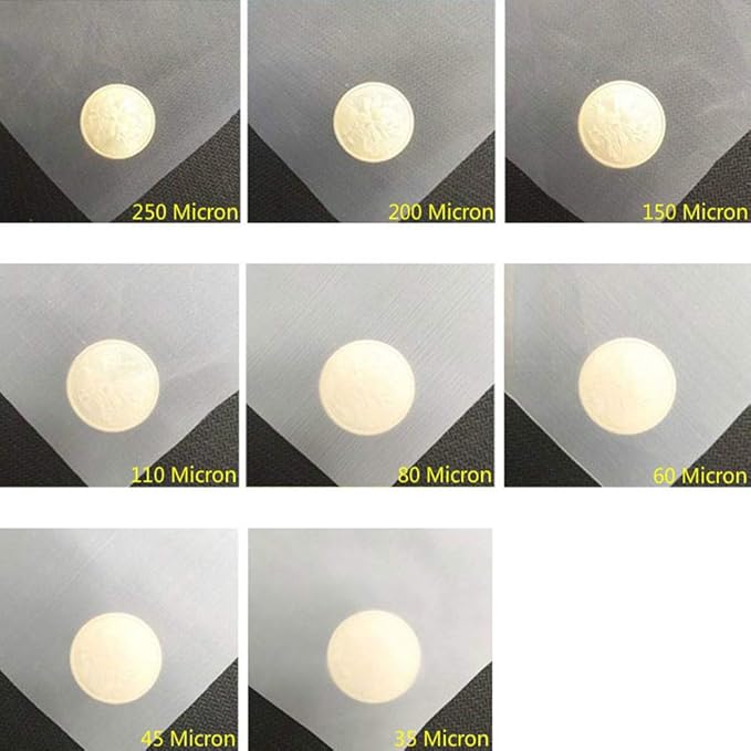 Tong Gu 39 x 78 inch Fine Filter Mesh Nylon Fabric Net Material Water Strain Mesh Size 35-250 Micron (200 micron)