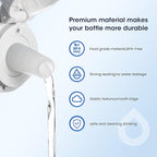 GLACIER FRESH Bottle Mouthpiece Replacement for Brita Water Bottle, Silicone Bottle Bite Valve Replacement Parts Compatible with Brita Water Bottles, 2 Packs