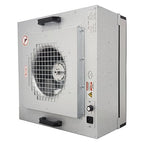 220V Vertical Laminar Dust Free Workshop with HEPA Filter, 23.62"×23.62" Aluminum Air Flow Clean Bench, Multi-Wing Centrifugal Fan, for Phone Repair Workshop, Laboratory Use