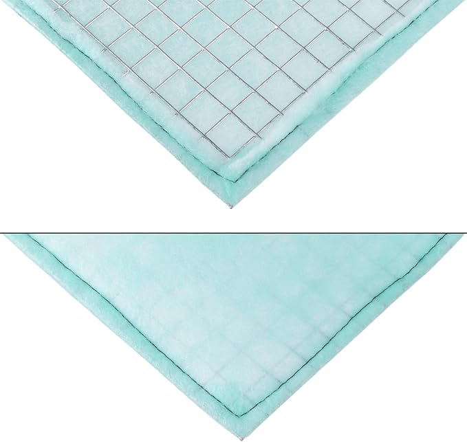 Repa Market 6" x 6" Replacement Air Filter for 4" Duct Filter Box – G3 Class Purifier Filter for Dust Collection, Lint Trap – Air Purifier – HVAC Ventilation System Filters, Home Improvement