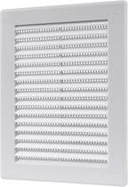Vent Systems 4.5" x 6" Inch (Opening Dimensions) - Pack of 2 - Plastic White Soffit Vent Cover - Flat Rectangular Air Vent Grille - Air Vent Deflector - HVAC 6" x 8" Inch (Overall Dimensions)