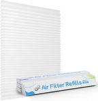 5 Pack 16x20x1 MERV 11 Air Filter Refills, Replaceable Filter Media only for 16x20x1 Reusable Frame (Frame Not Included)