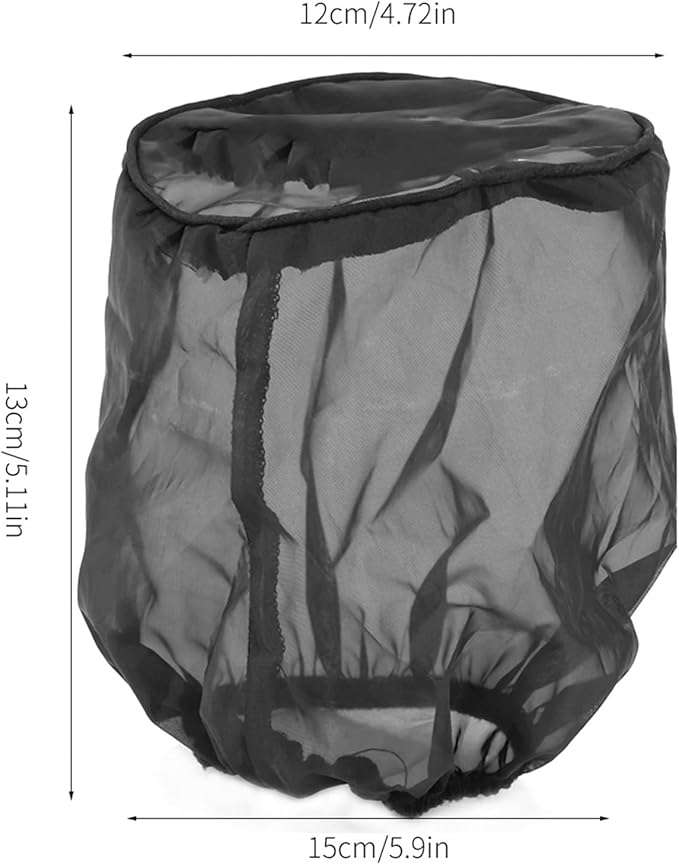 Universal Filter Wrap Protective Cover - Dustproof Intake Protector Wrap Cover for High Intake Filters (Small)