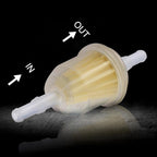 AM116304 Fuel Filter for John Deere GY20709 for Kohler 25 050 22-s for Gravely 21541500 for 1/4" and 5/16" Fuel Line Replaces 71-5960 Pack of 5 with 10 Clamps