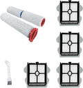 1 Set Main Brush + 4 PCS Filters + Cleaning Brush Replacement Parts Compatible with Roborock A10 PLUS Dyad Pro/Combo Wet Dry Vacuum Cleaner