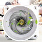 18W 12V Duct Extractor Fan 2” 50mm with 20mm PVC Pipe Interface 32 CFM Air Circulation Vent Blower for Heating Cooling Greenhouse (Color : Not Adjustable Speed, Size : 50mm/20mm)