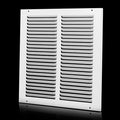 12x12 Return Air Grille(Duct Opening Size),Air Return Vent Cover,Flat Vent Cover,Rejillas De Aire Acondicionado para Casa,Return Air Grilles,Outer Dimensions:13.75"Wx13.75"H(12"Wx12"H, Duct Opening)