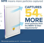 Filtrete 16x25x1 AC Furnace SMART Air Filter, MERV 12, MPR 1500, Track Filter Life With Bluetooth Enabled Sensor, CERTIFIED asthma & allergy friendly, 2-Pack (Actual Size15.719x24.72x0.78 in)