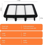 Engine Air Filter 17220-6A0-A00 Compatible with Honda Accord 2018 2019 2020 2021 2022 1.5L