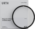 Urth 72mm Magnetic Ethereal White Mist ¼ Diffusion Lens Filter (Plus) — Cinematic Effect, 20-Layer Nano-Coated Light Dispersing Particles