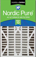 Nordic Pure 16x25x3 (Actual Size: 15 13/16 x 24 5/16 x 3) MERV 13 Plus Carbon Trion Air Bear Cub Replacement Air Filter 1 Pack