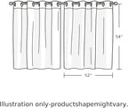 2 Panel Kitchen Cafe Curtains, Desert Camels Sunlight Filtering Nature Air Through, Home Decor Window Covering Tier Curtains for Living Room 104W x 52L inch Brown Wildlife Farmhouse Animals Rustic