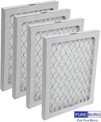 PUREBURG Replacement Filter Compatible with Honeywell TrueDRY DH65 DR65 Dehumidifier, Replace Part 50049537-002/U & 50049537-005,4-Pack MERV 11