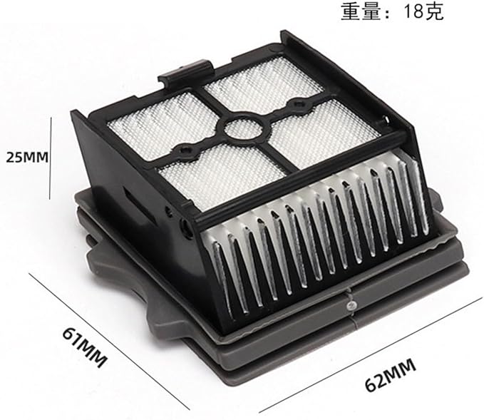 Spare Soft Lint Roller Brush, Hepa Filter, Scrubber Components, Compatible for Tineco Floor ONE S5 Combo Cordless Wet Dry Vacuum Cleaner(5PCS)