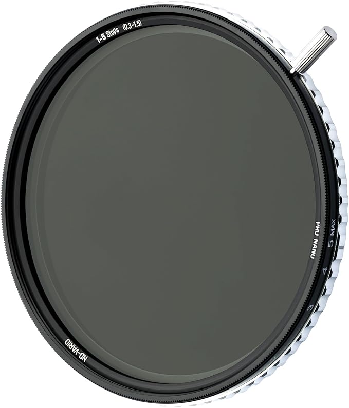 NiSi 67mm Swift VND Mist Kit - True Colour 1-5 & 4 Aperture Variable ND + ND16 Filter + Black Mist Diffusion Effect + Adapter Ring